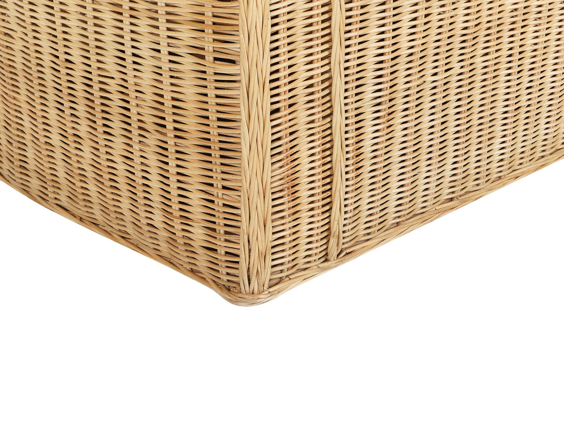 Garden Sofa 3 Seater LIVADEIA Rattan Natural