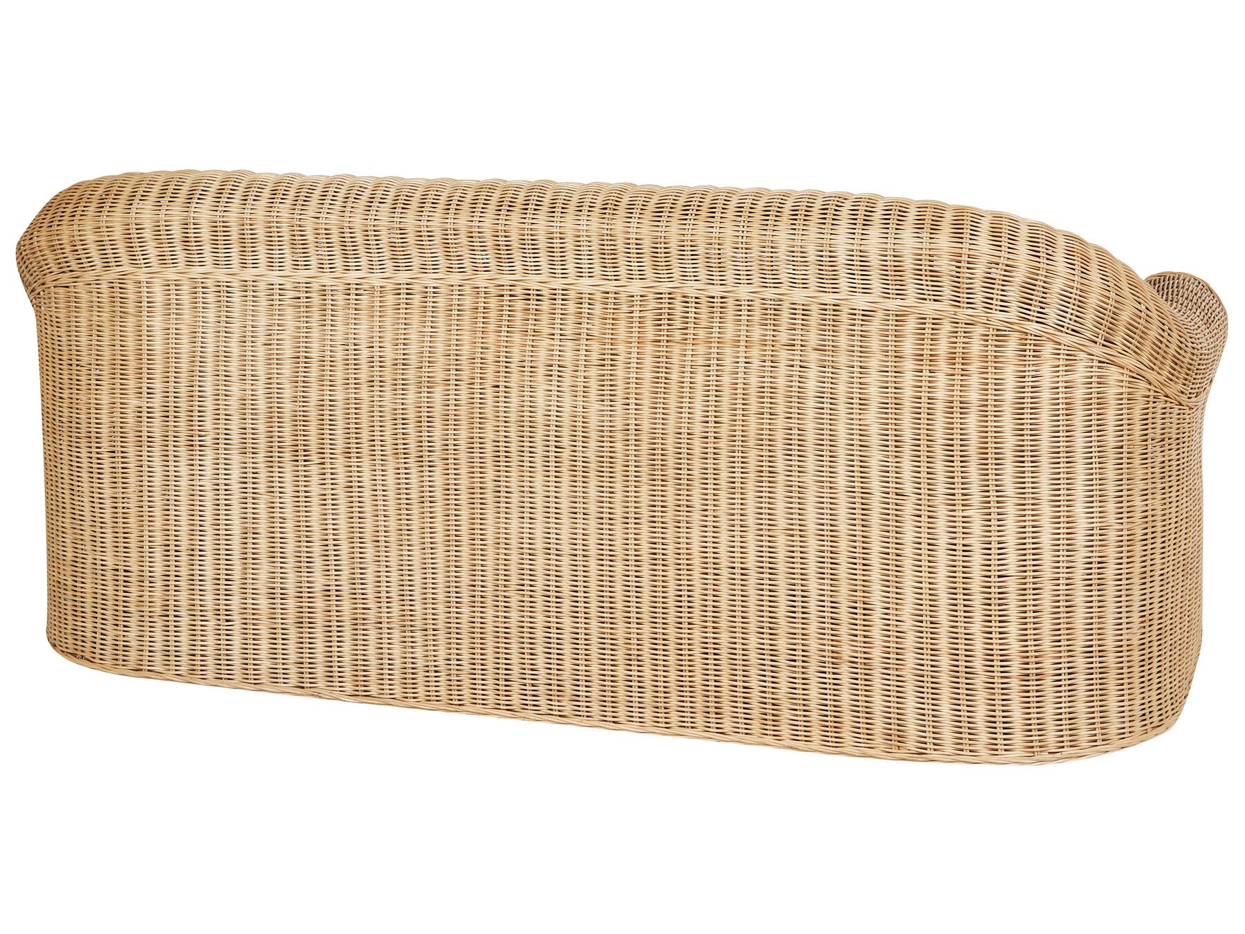 Garden Lounge Set with Table 5 Seater Rattan Natural