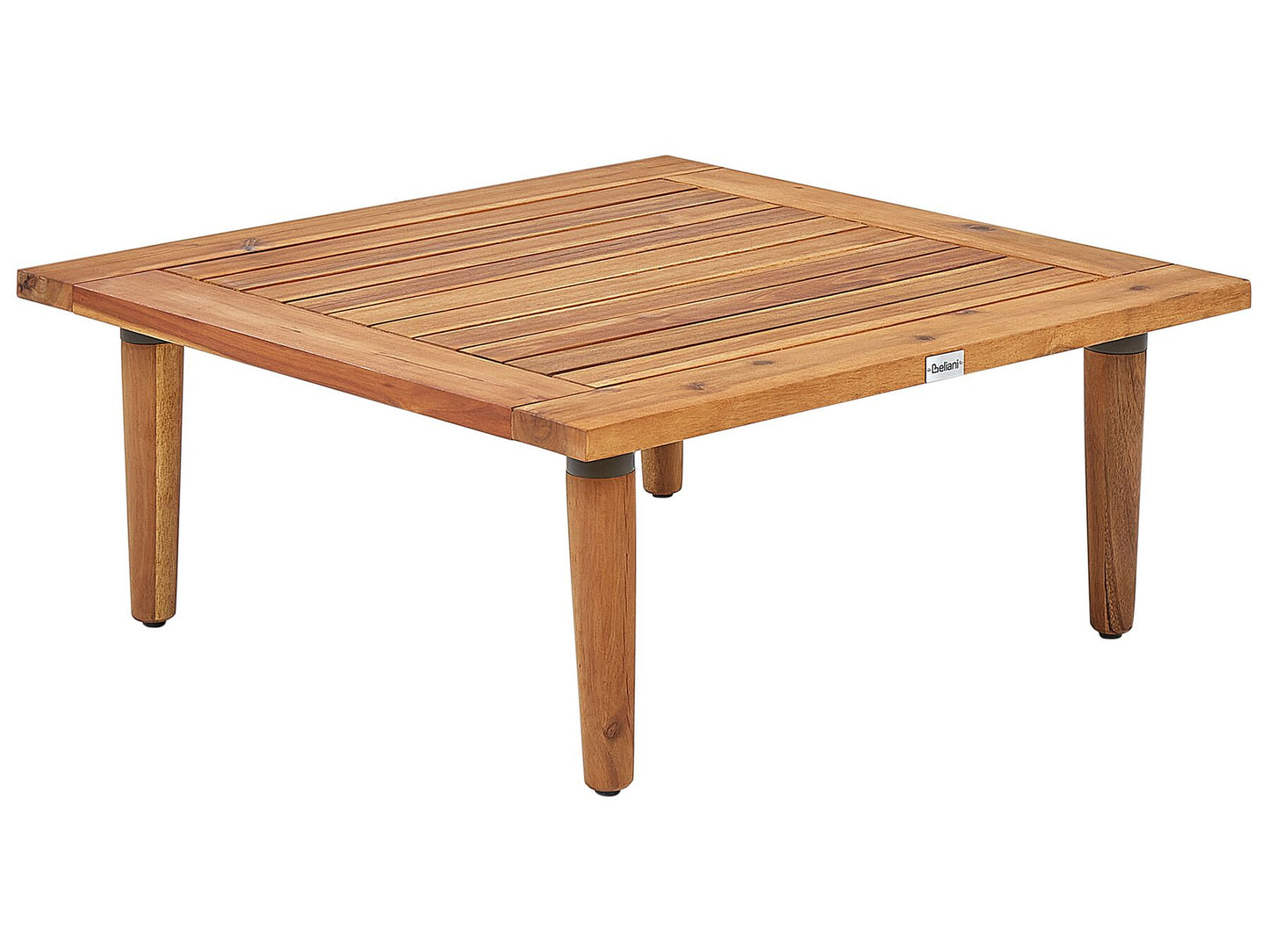 Garden Lounge Set with Table 4 Seater FRASCATI Modular Certified Acacia Wood Off-White