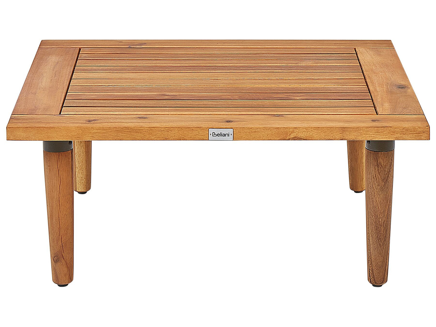 Garden Lounge Set with Table 4 Seater FRASCATI Modular Certified Acacia Wood Off-White