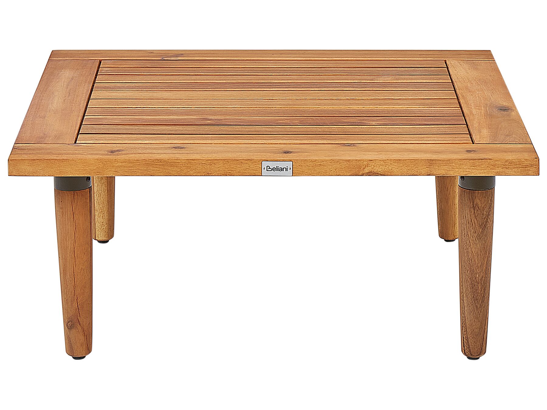 Garden Lounge Set with Table 4 Seater FRASCATI Modular Certified Acacia Wood Off-White
