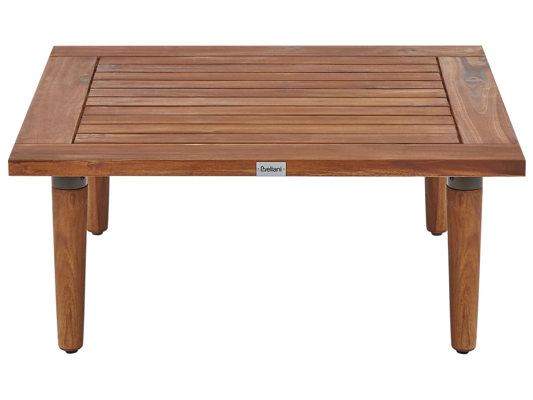 Garden Lounge Set with Table 4 Seater FRASCATI Modular Certified Acacia Wood Olive Green