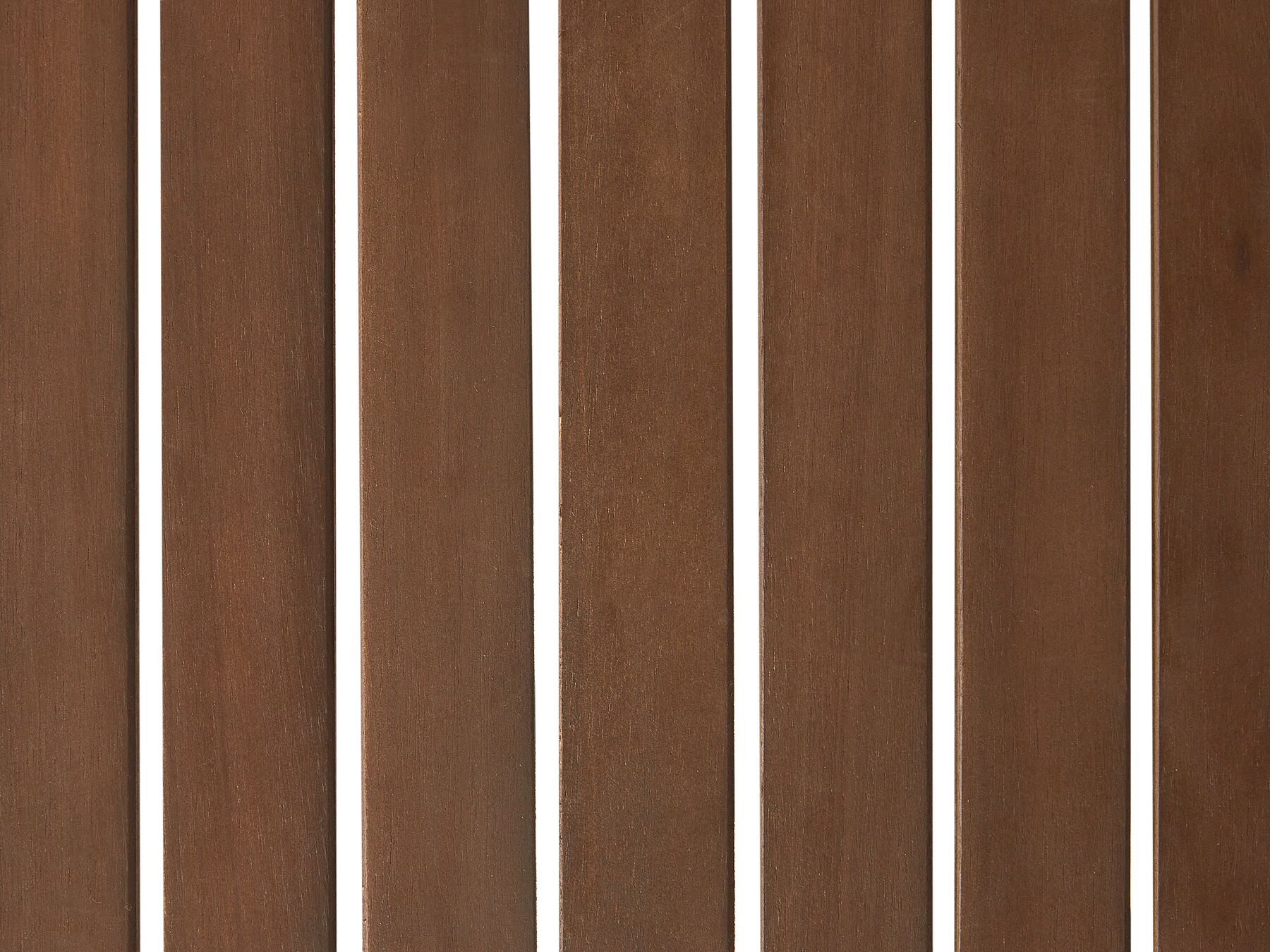 Garden Dining Set 6 Seater SASSARI Acacia Wood Dark Brown