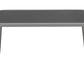 Garden Lounge Set with Table 4 Seater BARREA Metal Grey