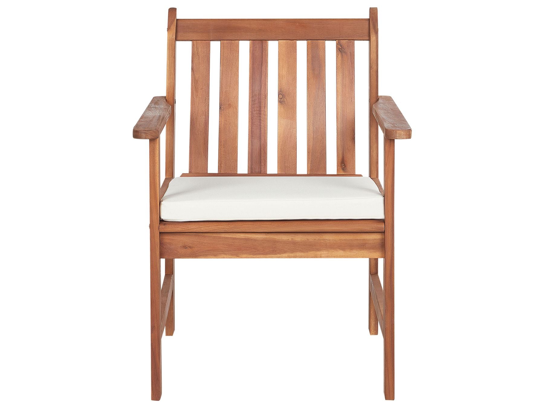 Garden Lounge Set with Table 4 Seater ALTIDONA Acacia Wood Off-White