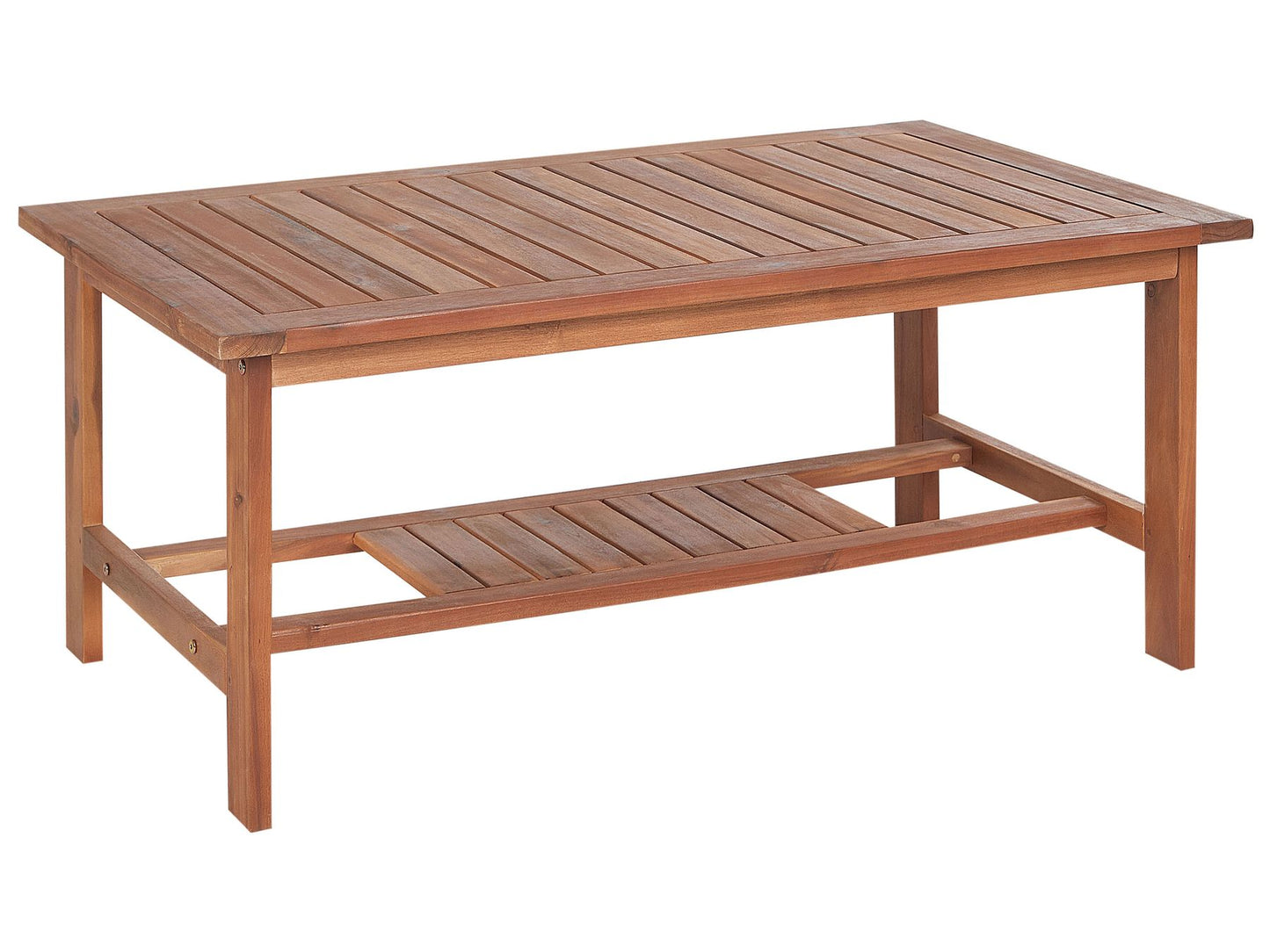 Garden Lounge Set with Table 4 Seater ALTIDONA Acacia Wood Off-White