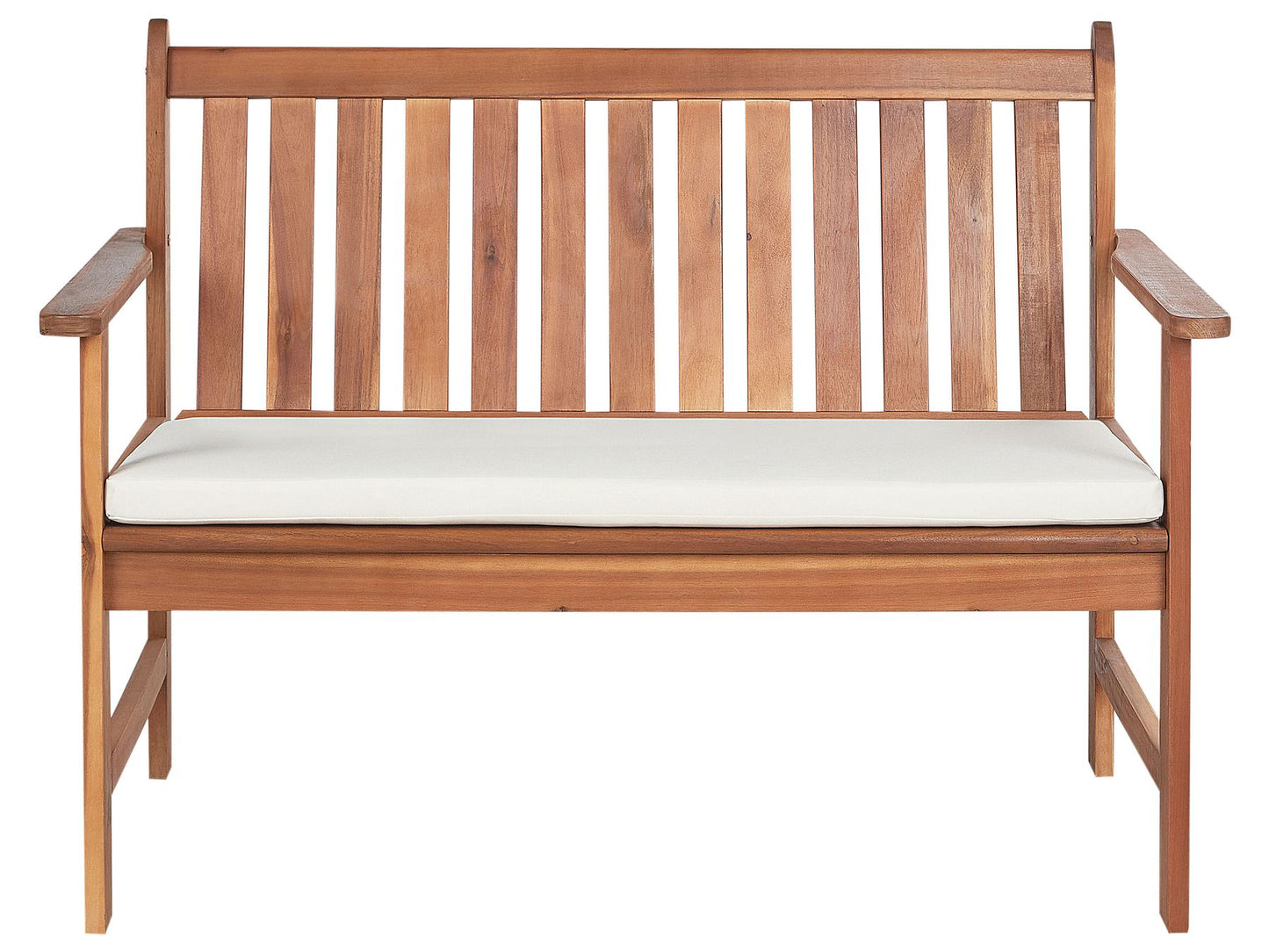 Garden Lounge Set with Table 4 Seater ALTIDONA Acacia Wood Off-White