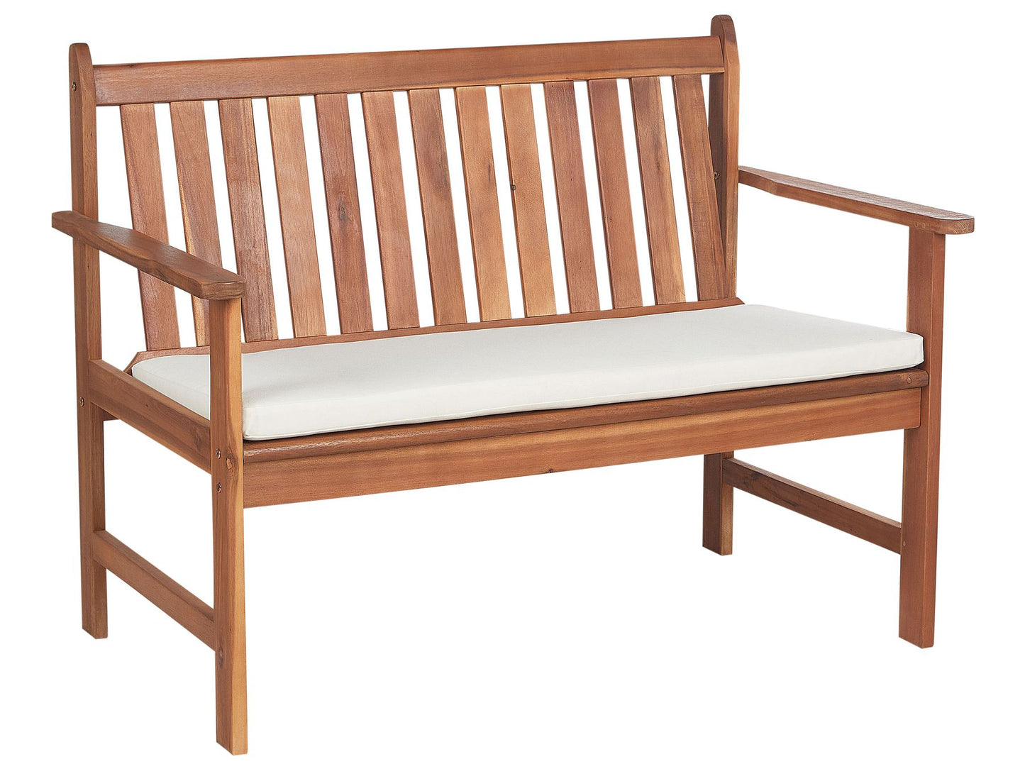 Garden Lounge Set with Table 4 Seater ALTIDONA Acacia Wood Off-White