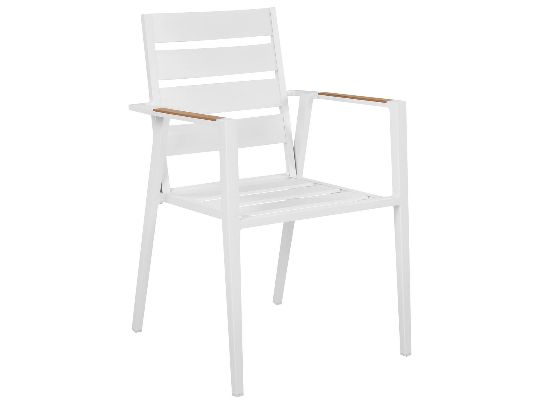 Garden Dining Set 6 Seater VALCANETTO/TAVIANO Metal White