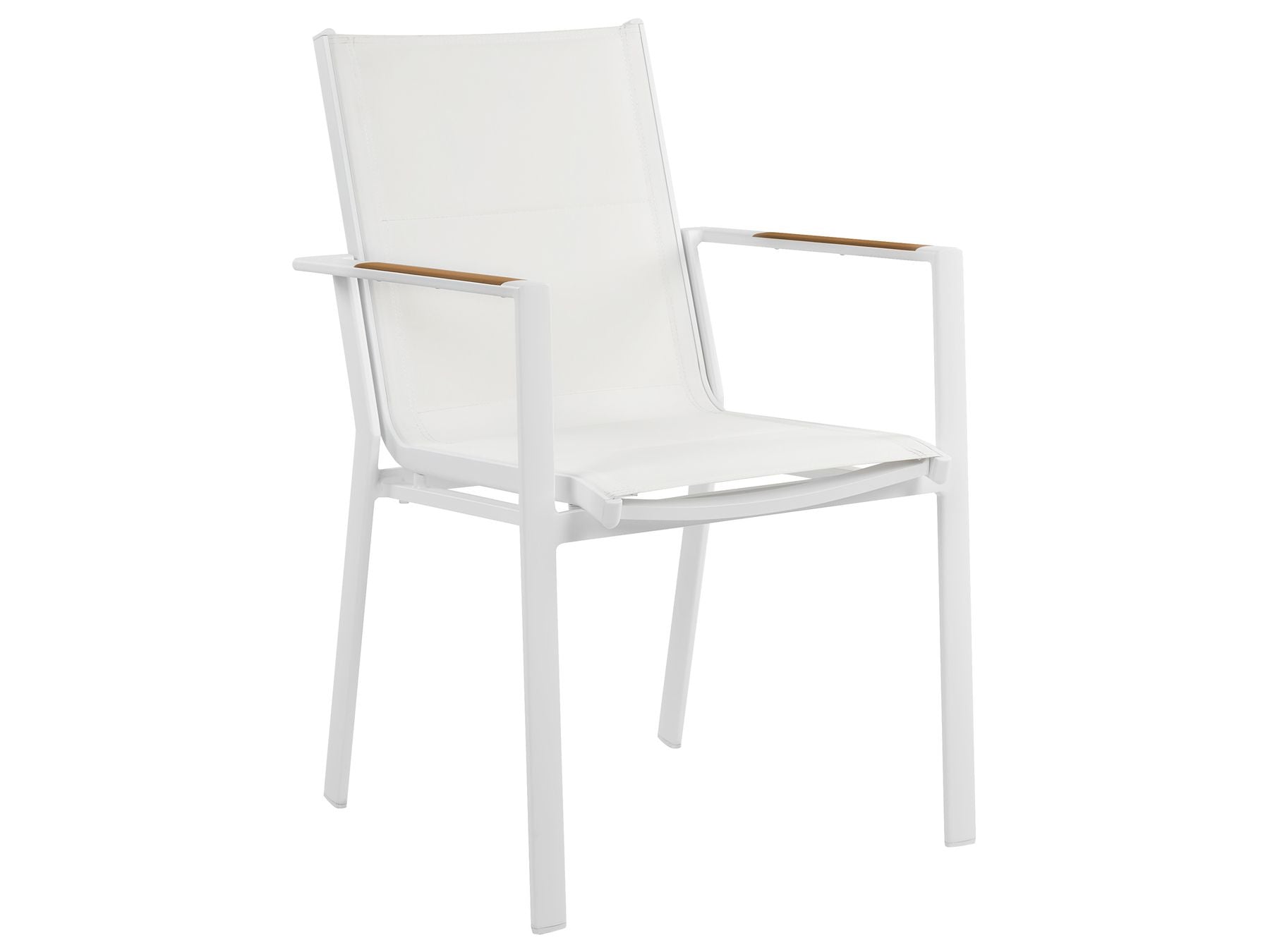 Garden Dining Set 4 Seater MALETTO/BUSSETO Metal Marble Effect White