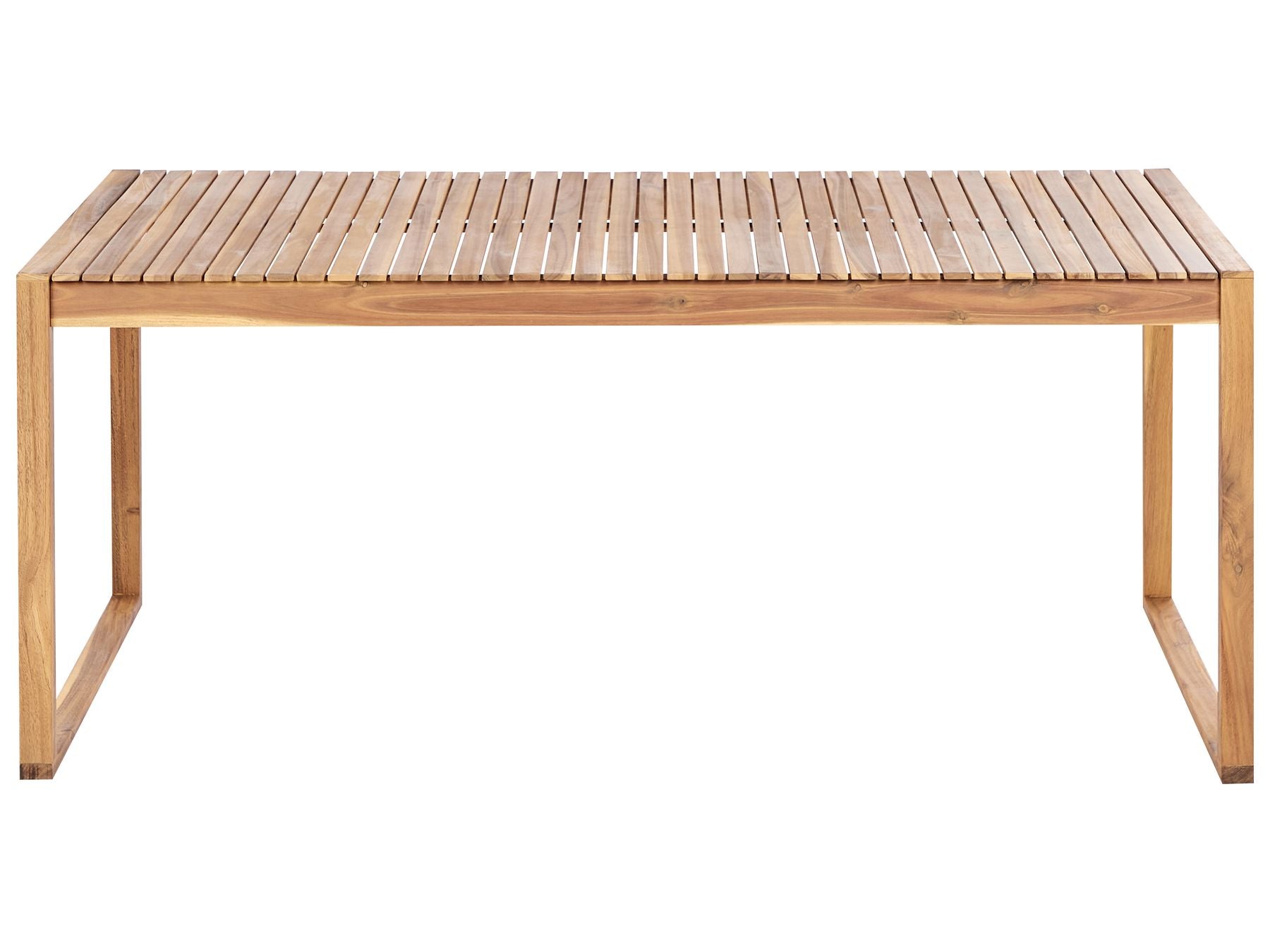 Garden Dining Set 8 Seater SASSARI II Certified Acacia Wood Light Brown