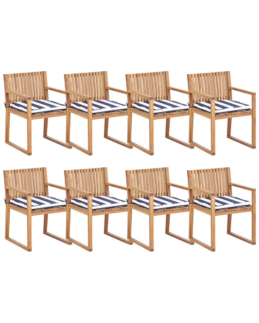 Garden Chair SASSARI II Navy Blue
