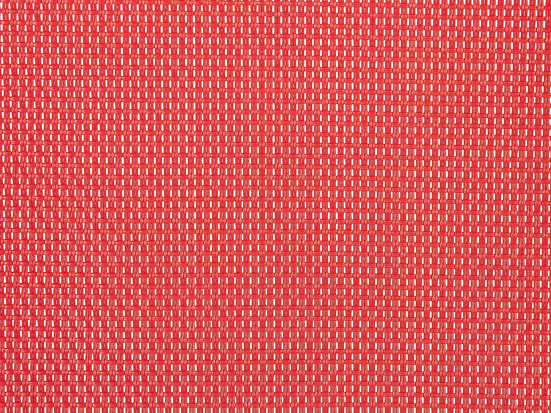Folding Deck Chair Red LOCRI II