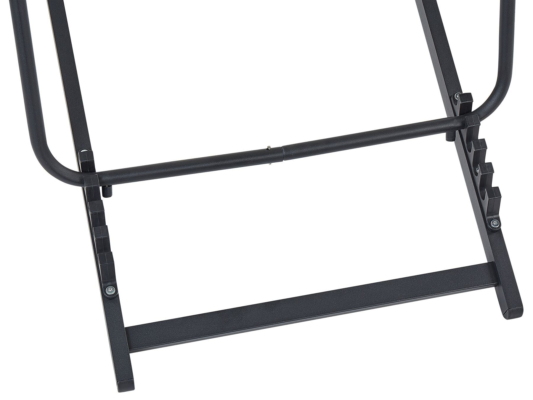 Folding Deck Chair Cream and Black LOCRI II