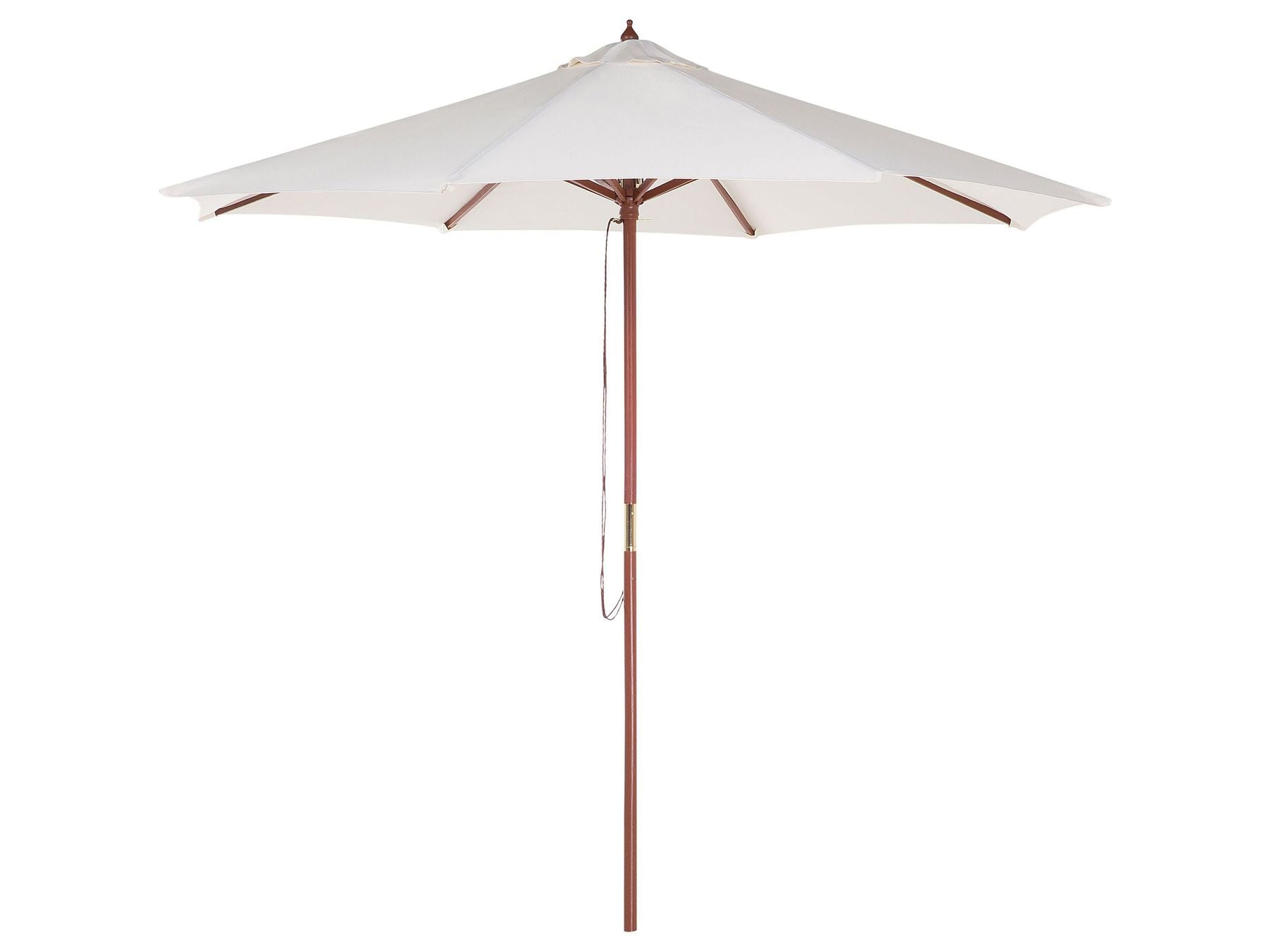Garden Dining Set 8 Seater MAUI II with Parasol Acacia Wood Graphite Grey