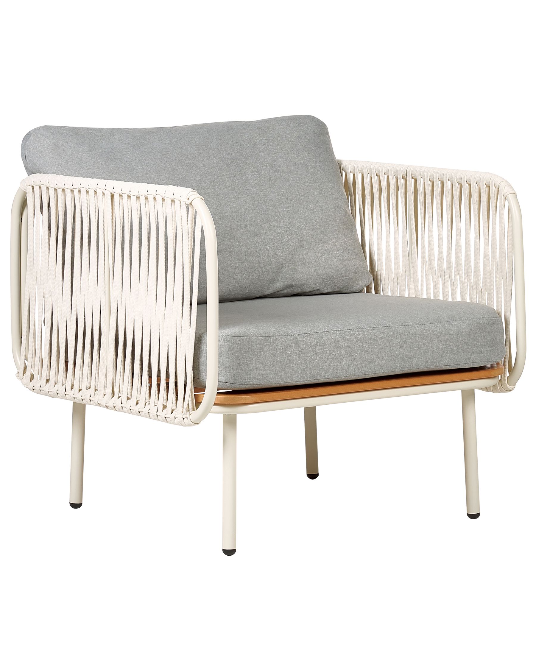 Garden Armchair SENISE Metal Grey
