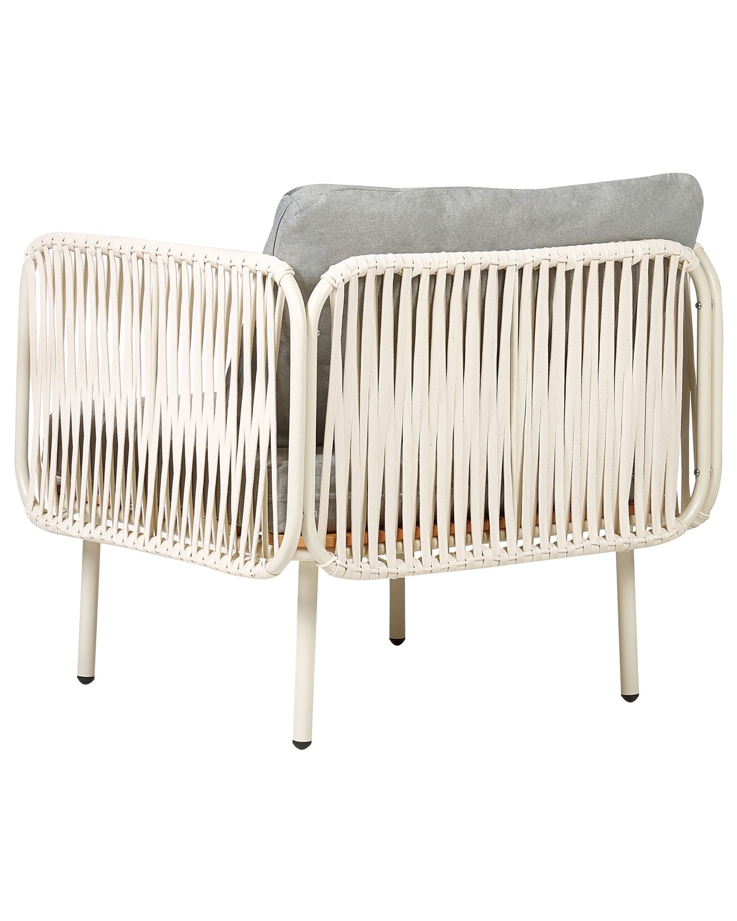 Garden Armchair SENISE Metal Grey