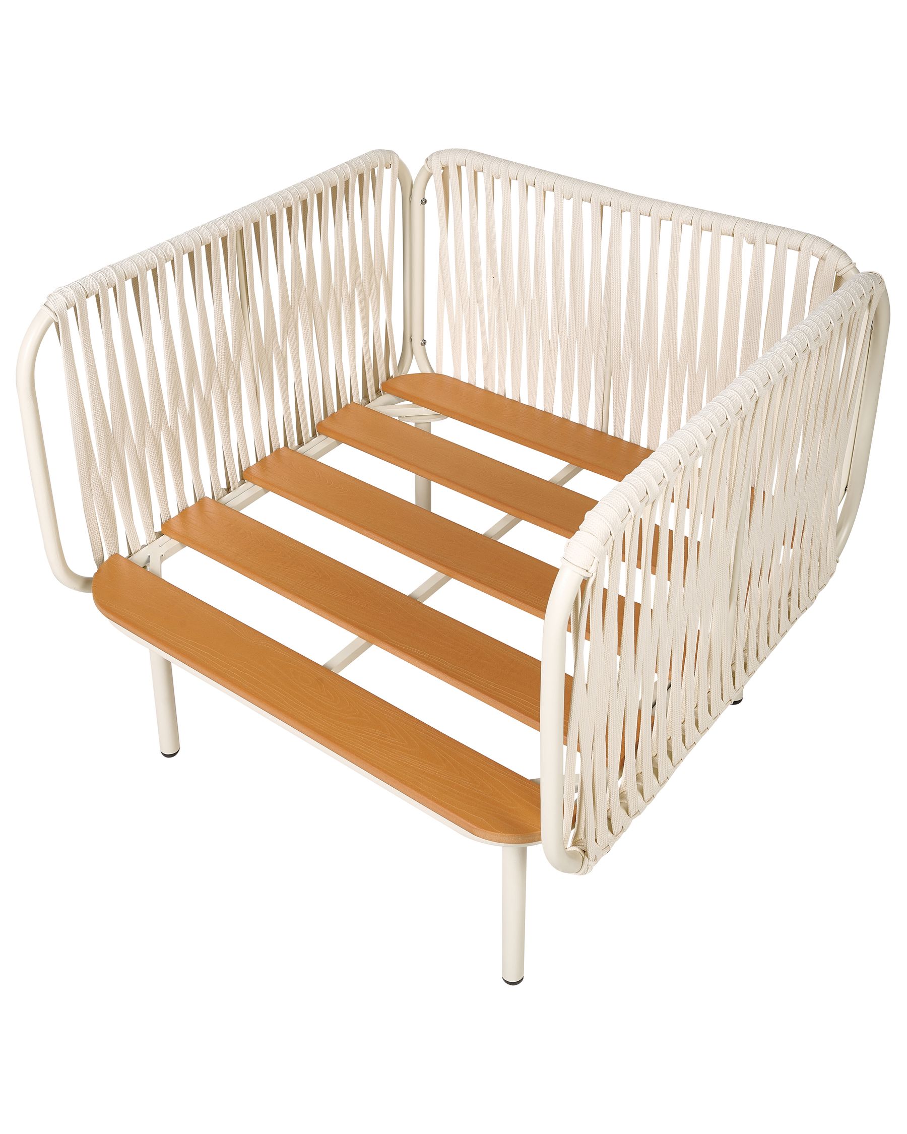 Garden Armchair SENISE Metal Grey
