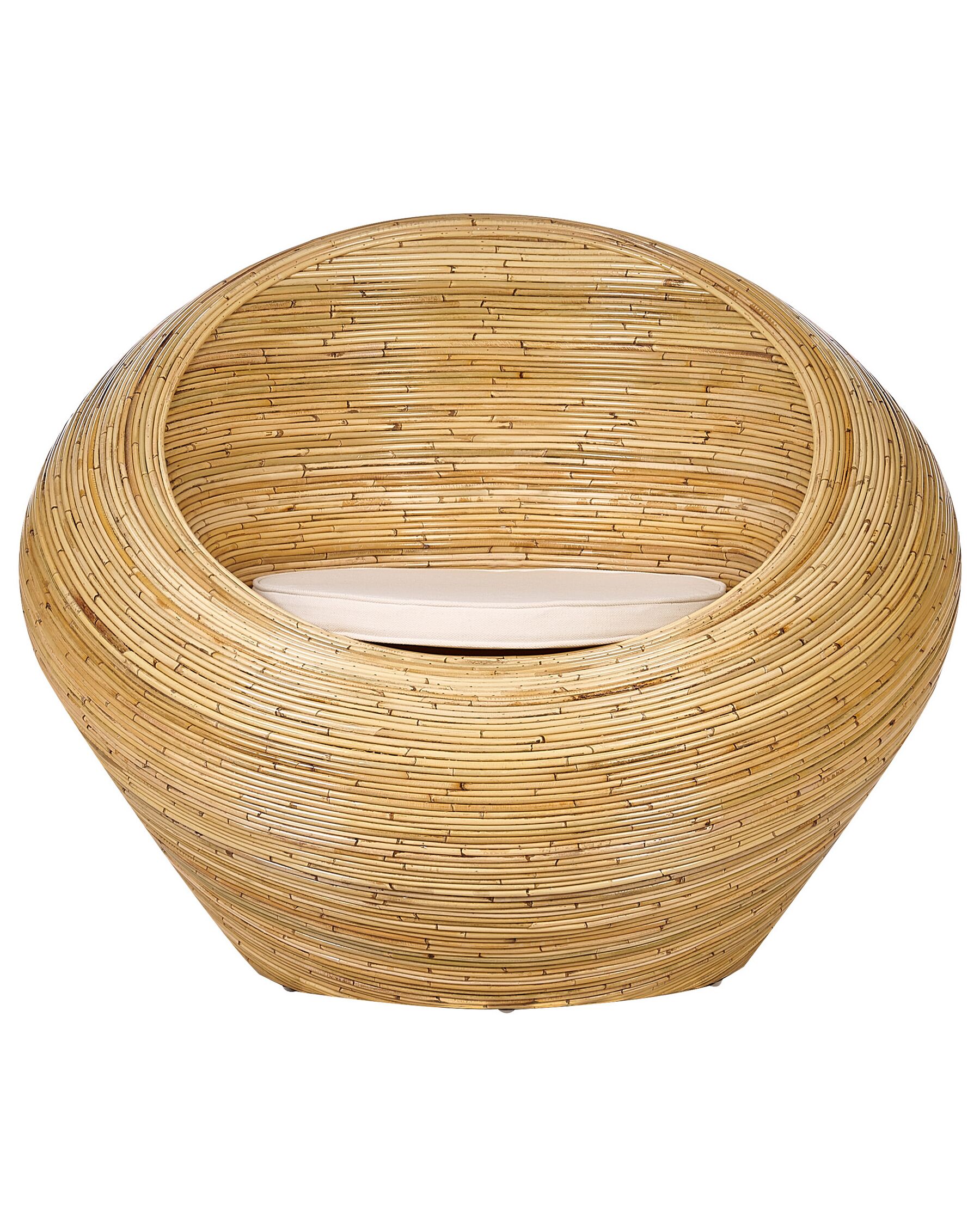 Garden Armchair MAIORI Rattan Natural