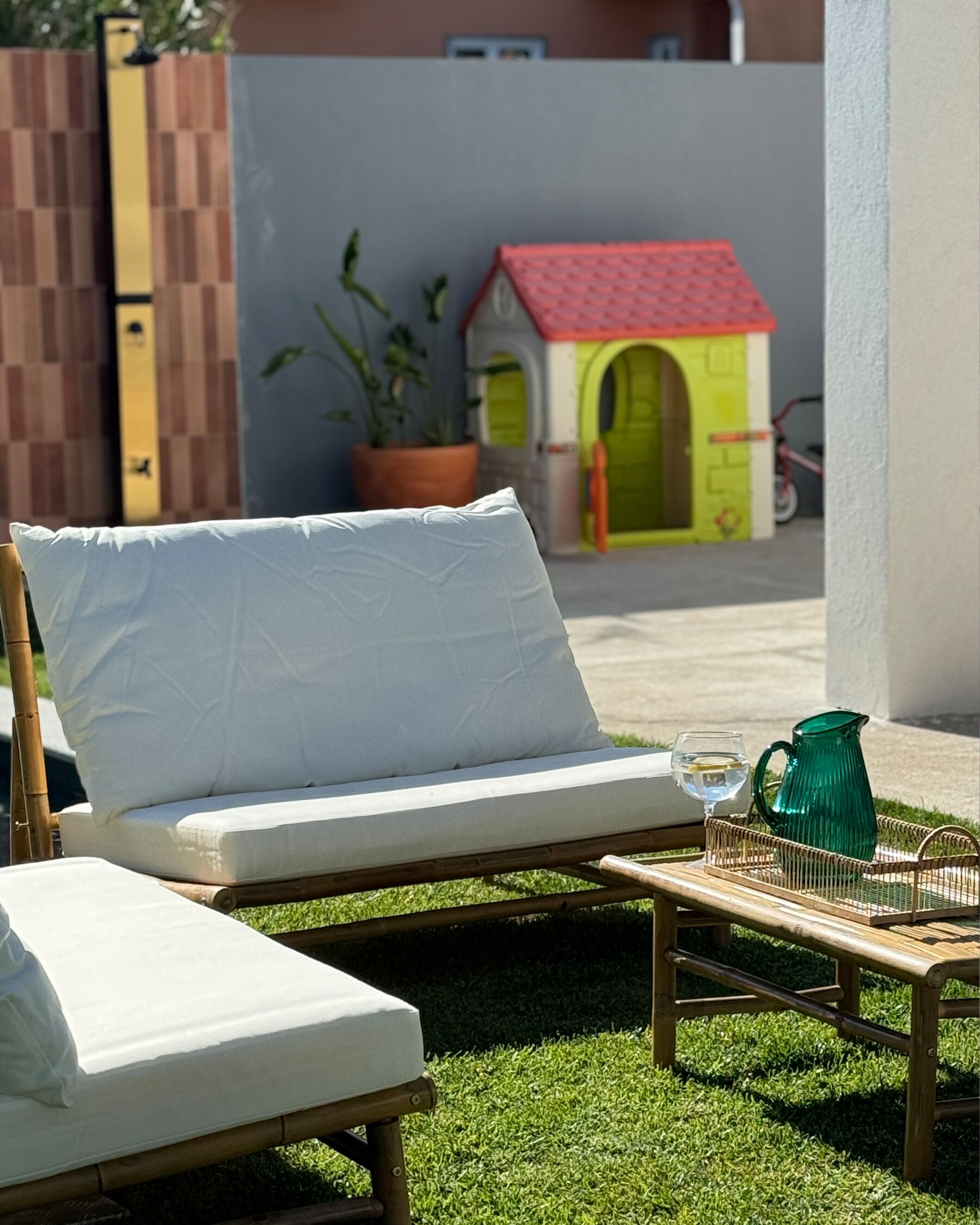 garden sofa 2 seater susua rattan natural
