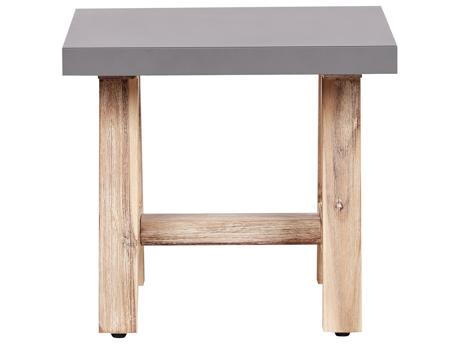 Garden Dining Set with Stools 6 Seater TONNARE Concrete Grey