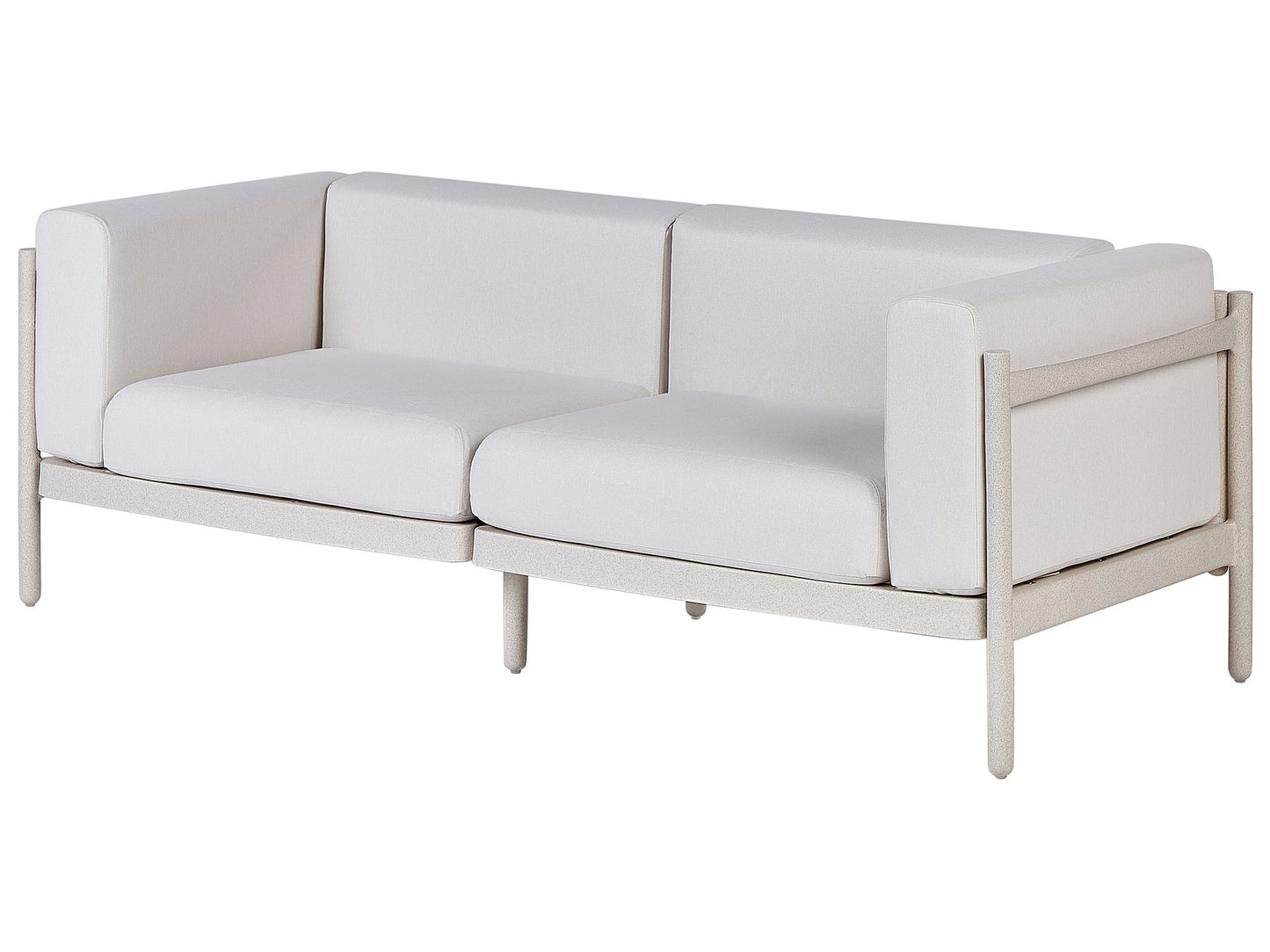 Garden Sofa 2 Seater FERRETTI Light Beige