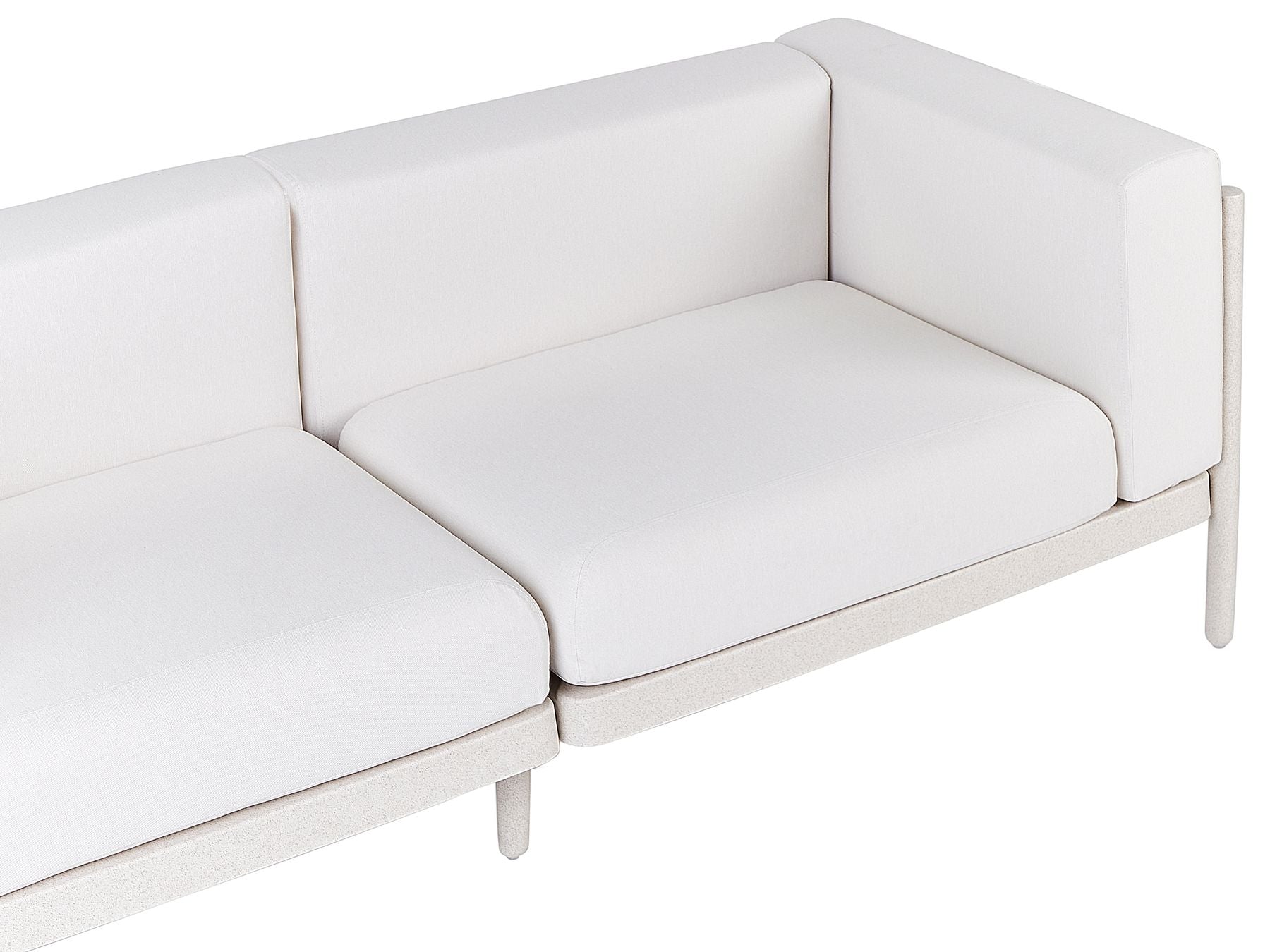 Garden Sofa 2 Seater FERRETTI Light Beige