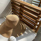 Garden Lounge Set with Table 4 Seater PACIFIC Acacia Wood Off-White