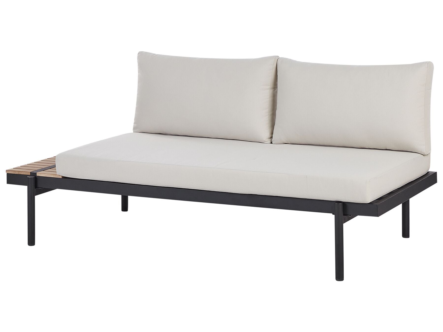 garden corner sofa with table 5 seater bellariva eucalyptus wood off-white