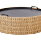 Garden Corner Sofa with Table 4 Seater OLIVERI Right Hand PE Rattan Beige
