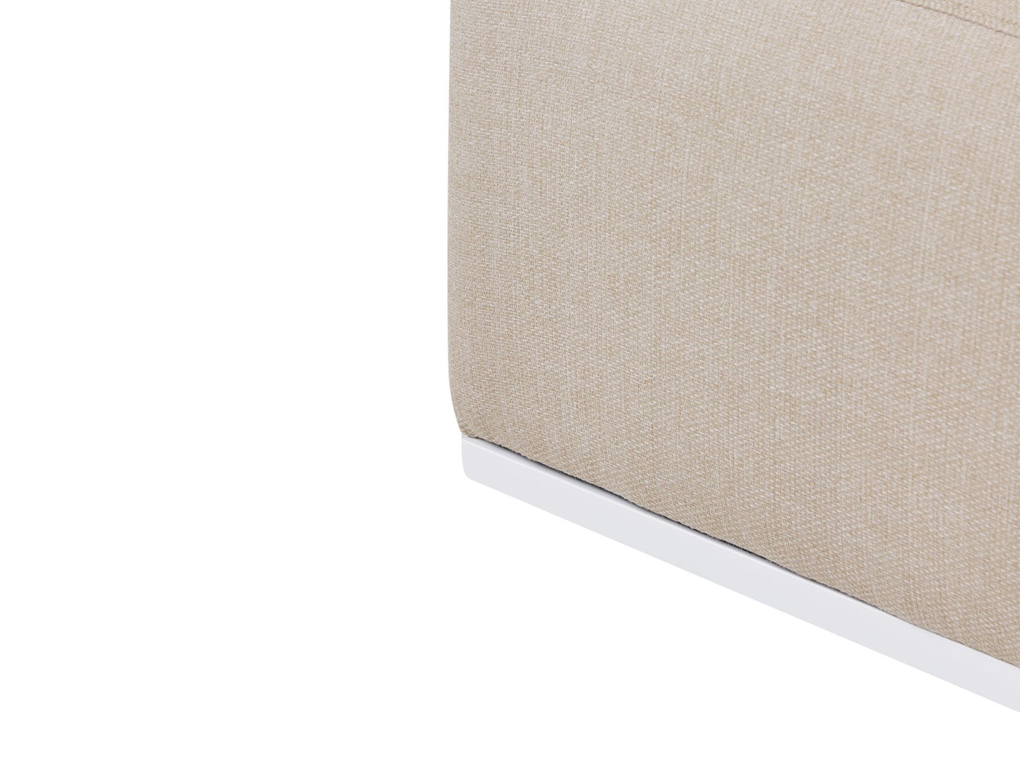 Garden Sofa with Ottoman 7 Seater BATTIFOLLO Modular Beige