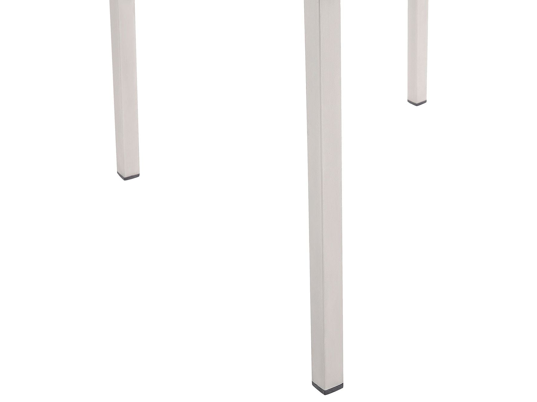 Garden Dining Set 6 Seater VALCANETTO/GROSSETO Metal White