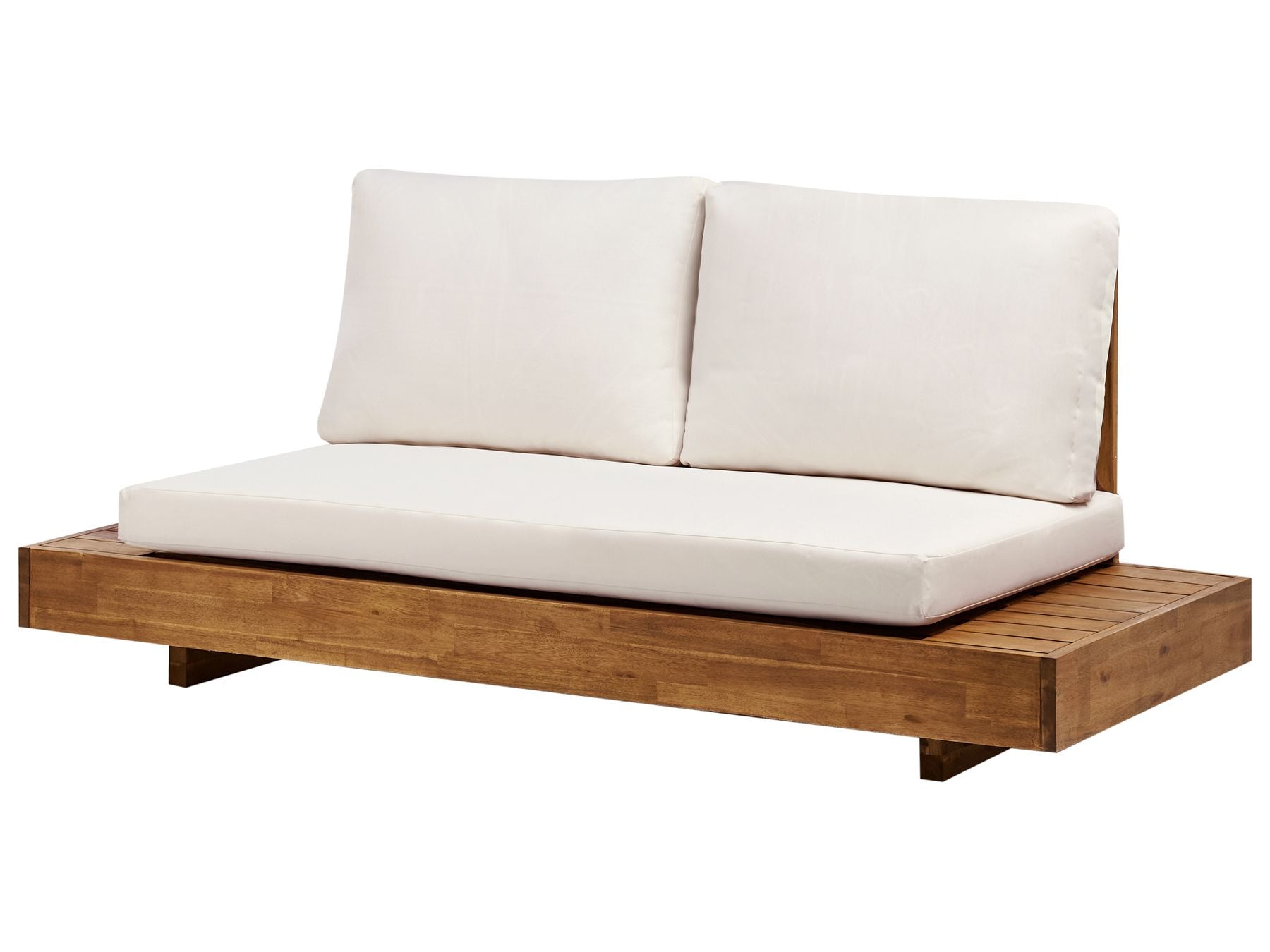 Garden Sofa 2 Seater MARETTIMO Certified Acacia Wood Brown