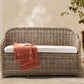 garden sofa 2 seater susua rattan natural