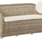 garden sofa 2 seater susua rattan natural