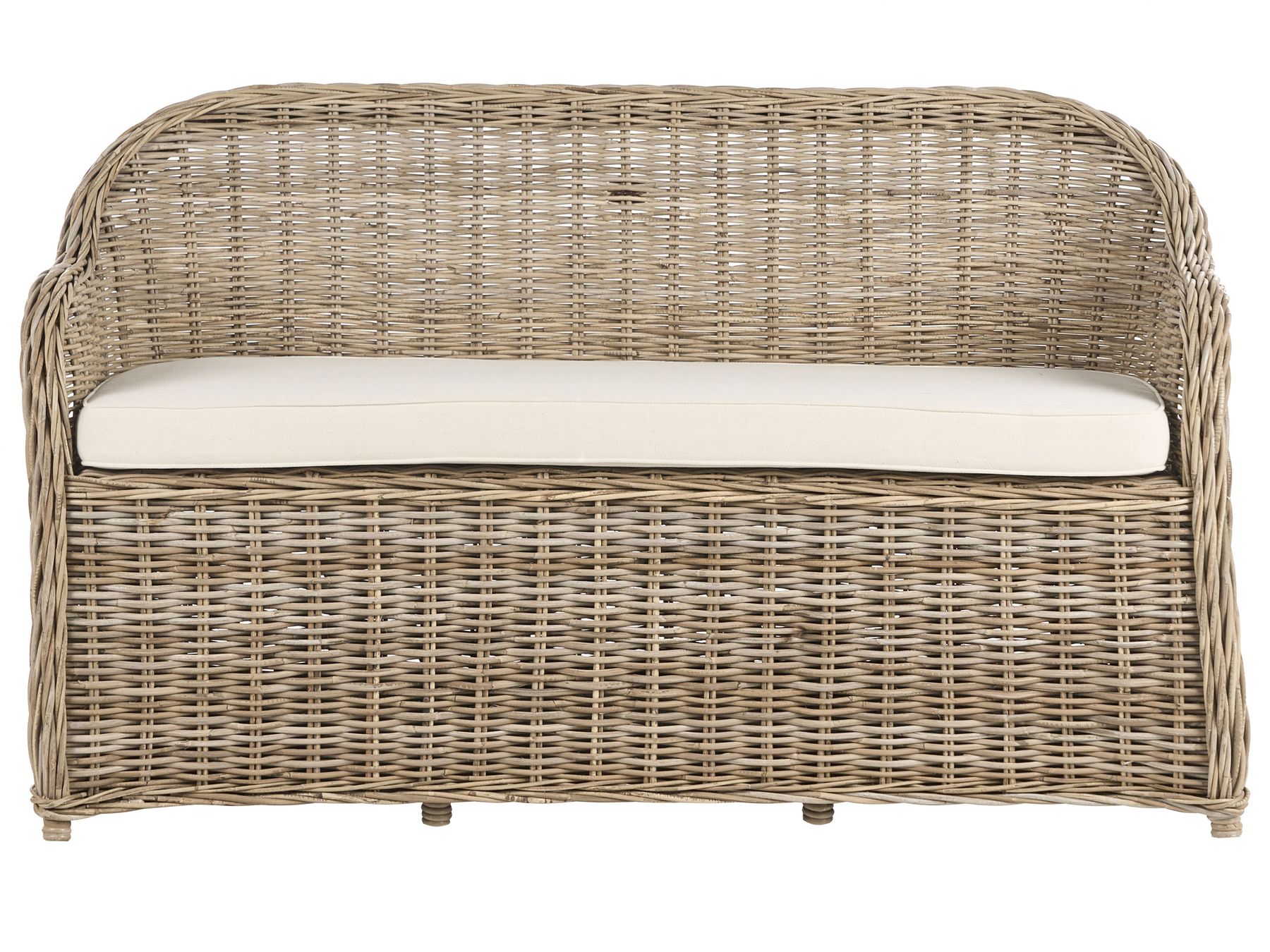 garden sofa 2 seater susua rattan natural