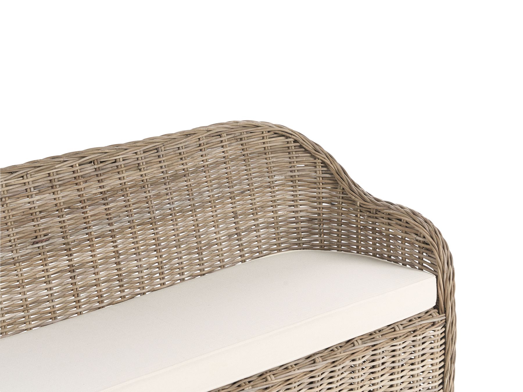garden sofa 2 seater susua rattan natural