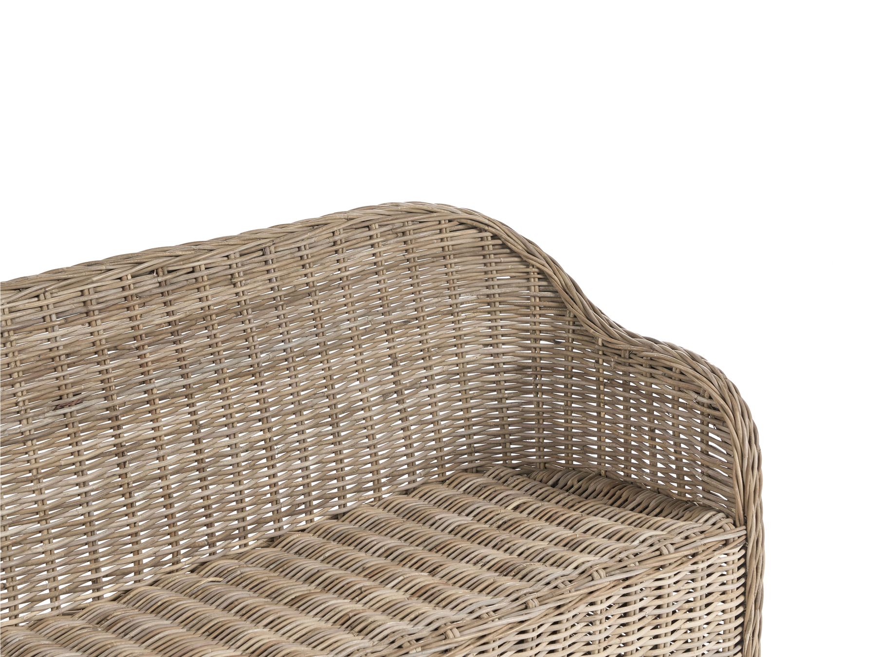 garden sofa 2 seater susua rattan natural