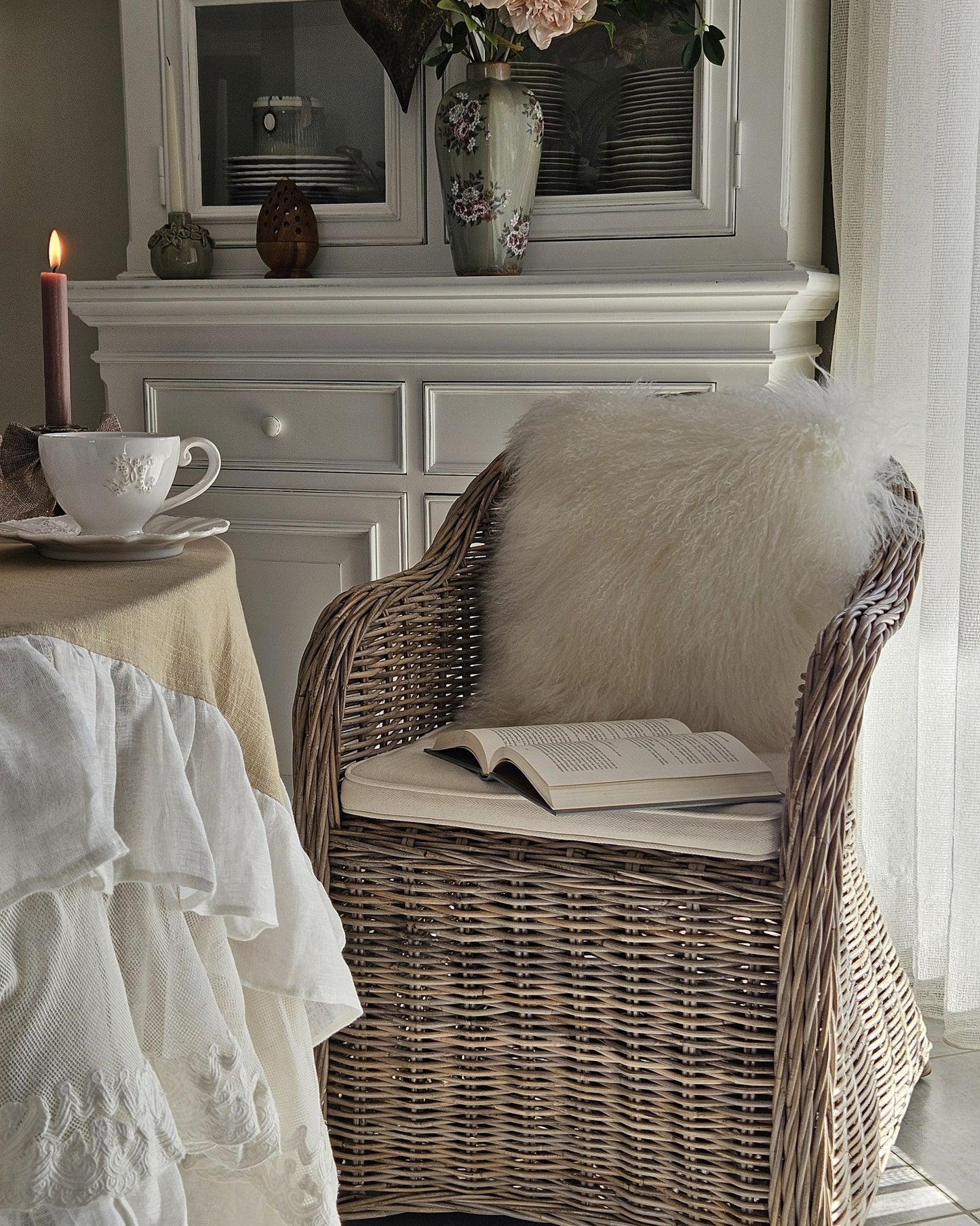 Garden Armchair SUSUA II Rattan Natural
