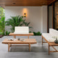 garden sofa 2 seater susua rattan natural