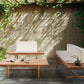 garden sofa 2 seater susua rattan natural