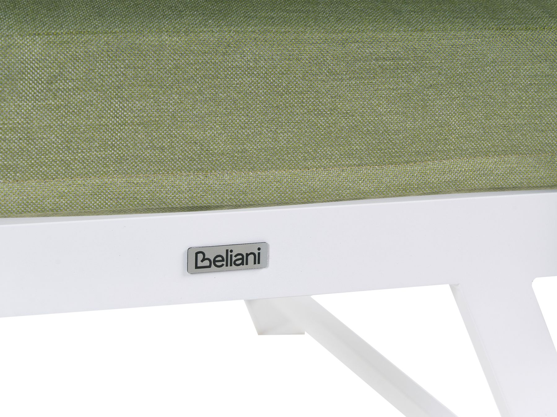 Garden Corner Sofa with Table 5 Seater COCCORINO Metal Green