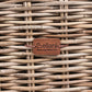 Garden Rattan Corner Sofa Grey
