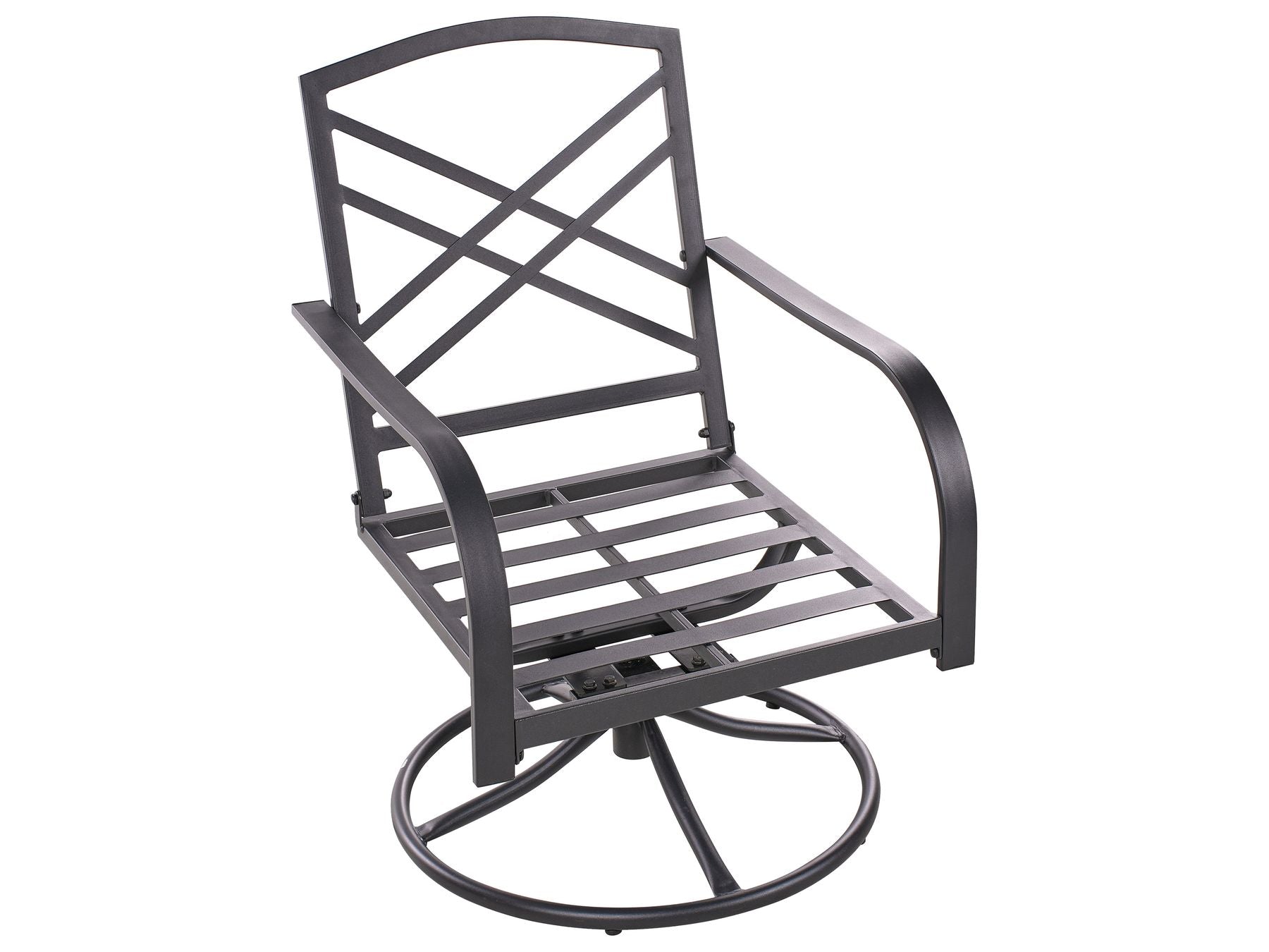 Garden Lounge Set with Table 4 Seater MESTRINO Metal Blue