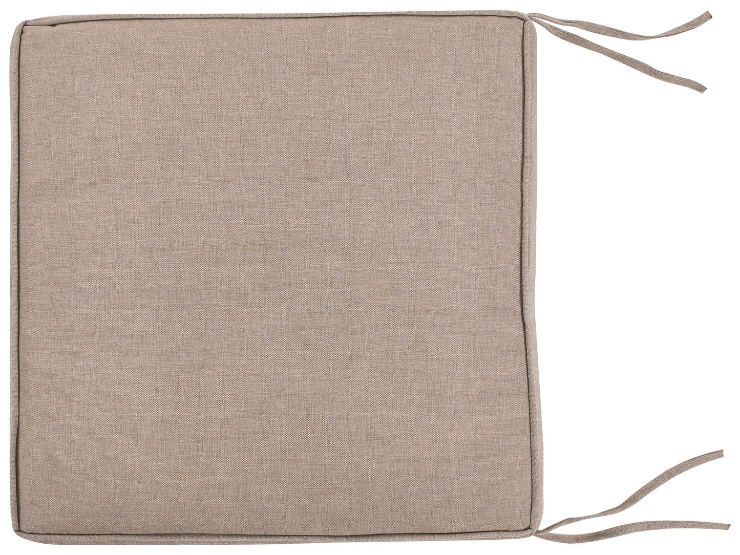 Garden Lounge Set with Table 4 Seater MESTRINO Metal Beige