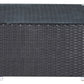 Garden Corner Sofa with Table 4 Seater SANO Right Hand PE Rattan Black