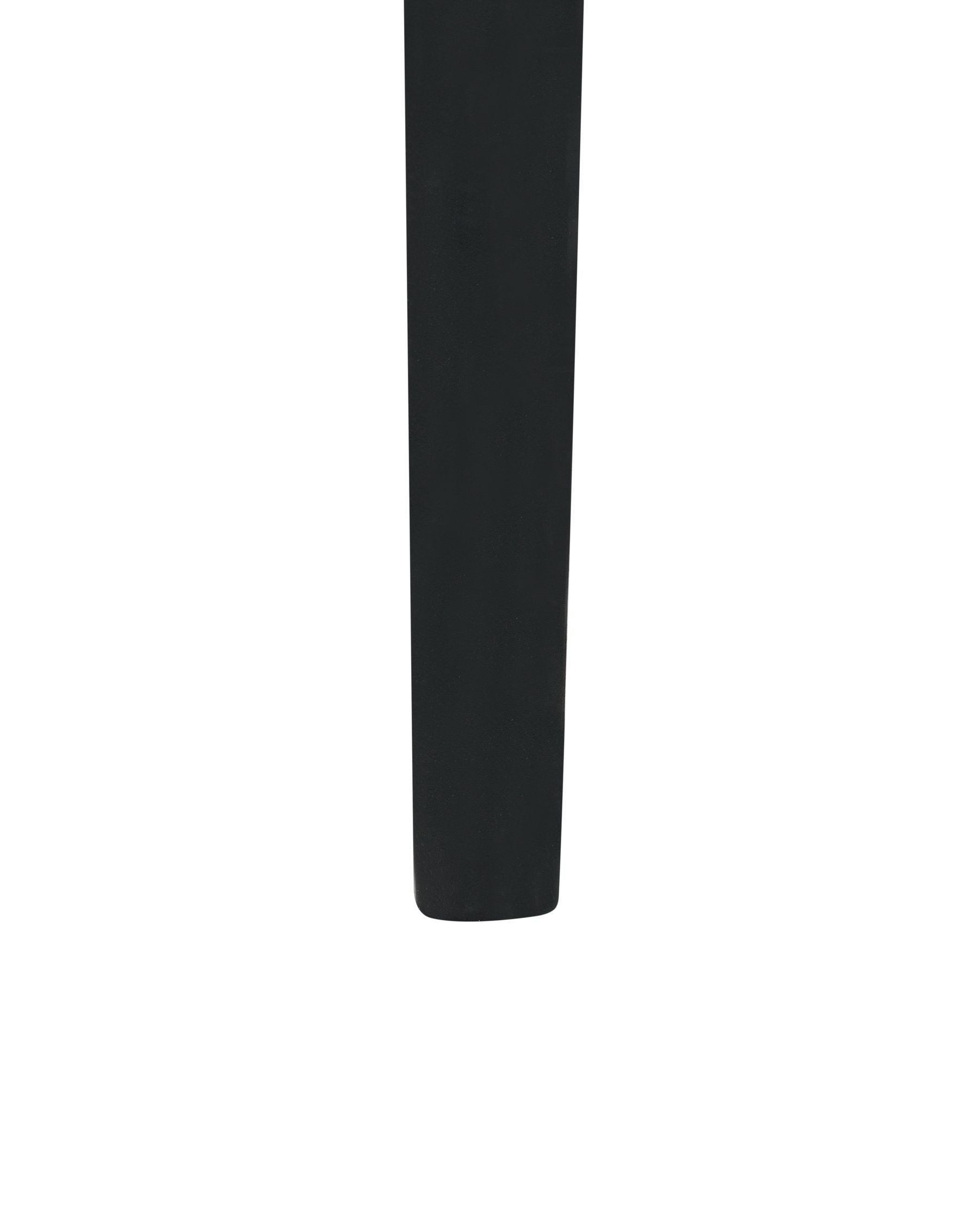 Set of 4 Garden Chairs SERSALE Synthetic Material Black